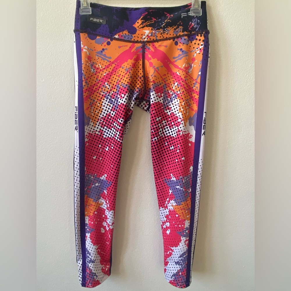 EUC Fiber Colombian Leggings High Waist, Butt Lifting,, Activewear  (one size)